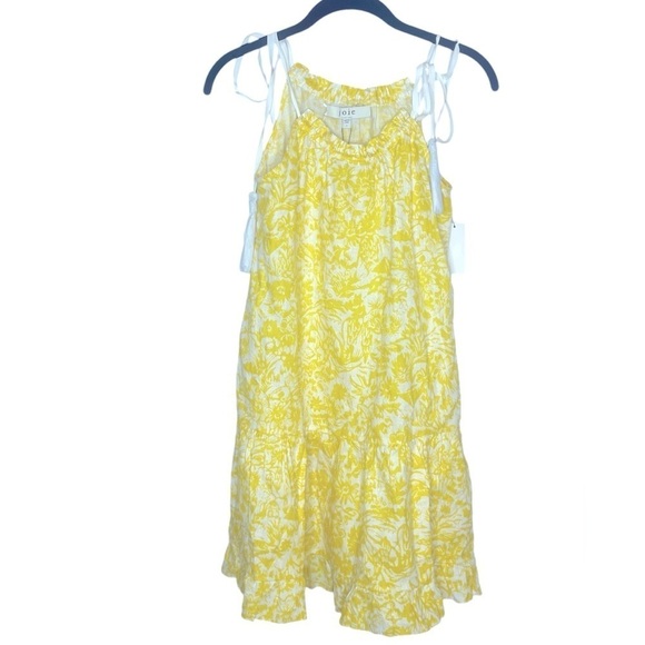 JOIE Porcelain/Empire Yellow Nala Dress - Picture 2 of 7